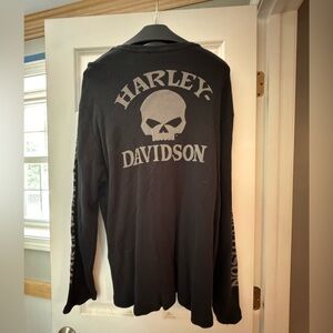 Harley Davidson thermal long sleeve shirt XL